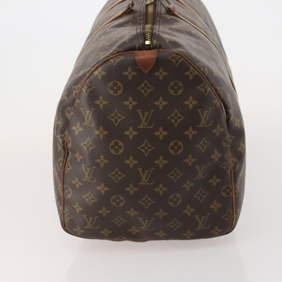 LOUIS VUITTON Monogram Keepall 55 Boston Bag M41424 LV Auth 197524