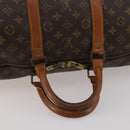 LOUIS VUITTON Monogram Keepall 55 Boston Bag M41424 LV Auth 197524-7