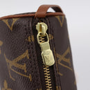 LOUIS VUITTON Monogram Papillon Pouch LV Auth 197526A-15
