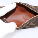 LOUIS VUITTON Monogram Papillon Pouch LV Auth 197526A-17
