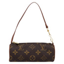 LOUIS VUITTON Monogram Papillon Pouch LV Auth 197526A-2