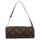 LOUIS VUITTON Monogram Papillon Pouch LV Auth 197526A-3
