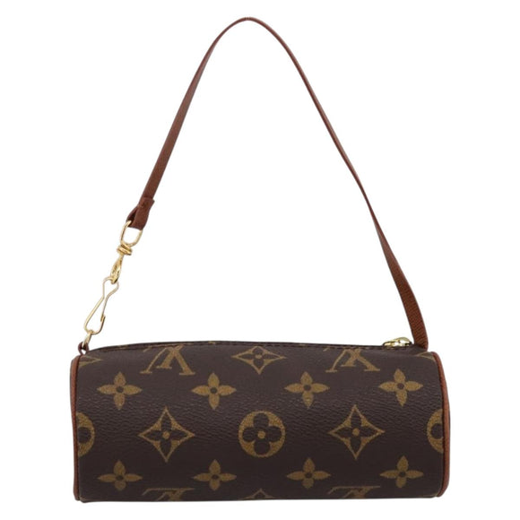 LOUIS VUITTON Monogram Papillon Pouch LV Auth 197526A