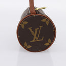 LOUIS VUITTON Monogram Papillon Pouch LV Auth 197526A-4