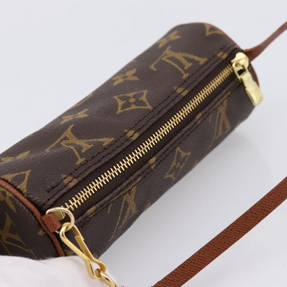 LOUIS VUITTON Monogram Papillon Pouch LV Auth 197526A