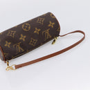 LOUIS VUITTON Monogram Papillon Pouch LV Auth 197526A-7