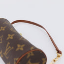 LOUIS VUITTON Monogram Papillon Pouch LV Auth 197526A-8