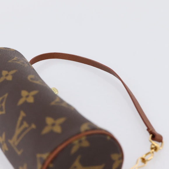 LOUIS VUITTON Monogram Papillon Pouch LV Auth 197526A