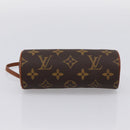 LOUIS VUITTON Monogram Papillon Pouch LV Auth 197526A-9