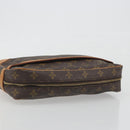 LOUIS VUITTON Monogram Compiegne 28 Clutch Bag M51845 LV Auth 197527-5