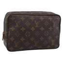 LOUIS VUITTON Monogram Trousse Toilette 23 Clutch Bag M47524 LV Auth 197528-1