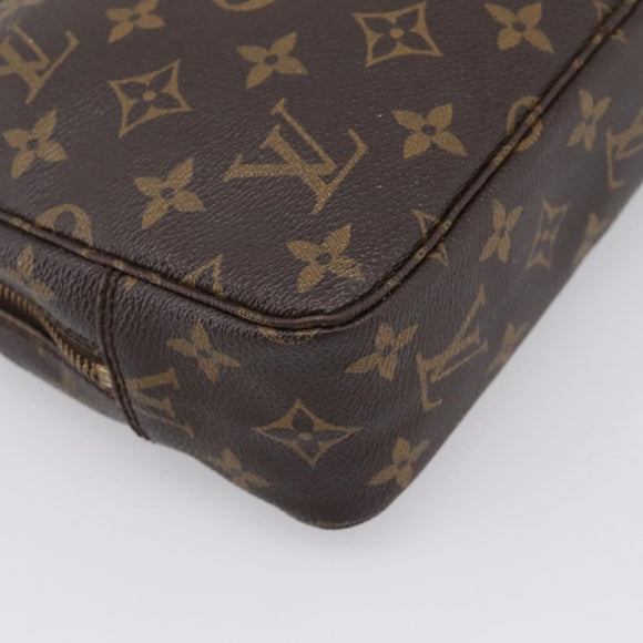 LOUIS VUITTON Monogram Trousse Toilette 23 Clutch Bag M47524 LV Auth 197528