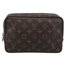 LOUIS VUITTON Monogram Trousse Toilette 23 Clutch Bag M47524 LV Auth 197528-2