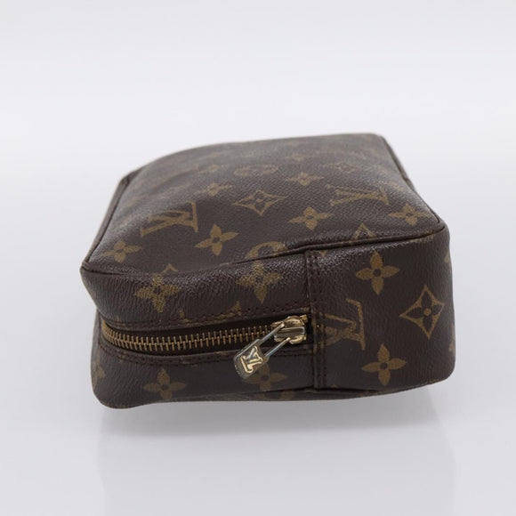 LOUIS VUITTON Monogram Trousse Toilette 23 Clutch Bag M47524 LV Auth 197528
