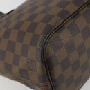 LOUIS VUITTON Damier Ebene Neverfull PM Tote Bag N51109 LV Auth 197530-15