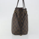 LOUIS VUITTON Damier Ebene Neverfull PM Tote Bag N51109 LV Auth 197530-3