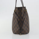 LOUIS VUITTON Damier Ebene Neverfull PM Tote Bag N51109 LV Auth 197530-4