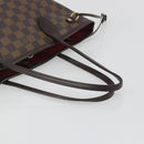 LOUIS VUITTON Damier Ebene Neverfull PM Tote Bag N51109 LV Auth 197530-7