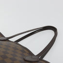 LOUIS VUITTON Damier Ebene Neverfull PM Tote Bag N51109 LV Auth 197530-8