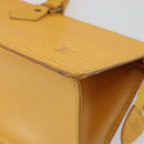 LOUIS VUITTON Epi Sac Triangle Hand Bag Yellow M52099 LV Auth 197531-14
