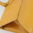 LOUIS VUITTON Epi Sac Triangle Hand Bag Yellow M52099 LV Auth 197531-15