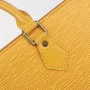 LOUIS VUITTON Epi Sac Triangle Hand Bag Yellow M52099 LV Auth 197531-18