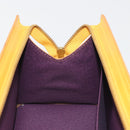 LOUIS VUITTON Epi Sac Triangle Hand Bag Yellow M52099 LV Auth 197531-20