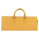 LOUIS VUITTON Epi Sac Triangle Hand Bag Yellow M52099 LV Auth 197531-13