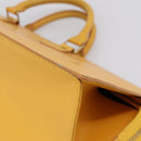 LOUIS VUITTON Epi Sac Triangle Hand Bag Yellow M52099 LV Auth 197532-10