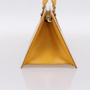 LOUIS VUITTON Epi Sac Triangle Hand Bag Yellow M52099 LV Auth 197532-4