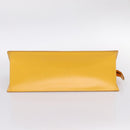 LOUIS VUITTON Epi Sac Triangle Hand Bag Yellow M52099 LV Auth 197532-9