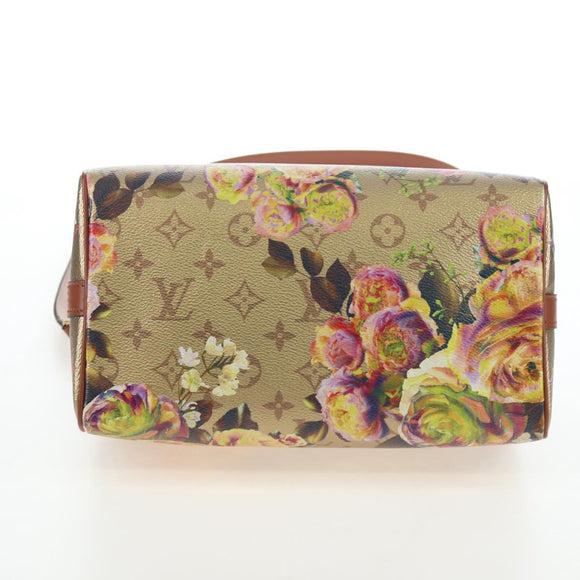 LOUIS VUITTON LV Garden Speedy Bandouliere 25 Bag Beige M21317 LV Auth 197535SM