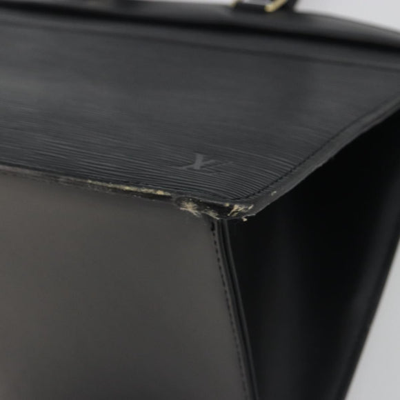 LOUIS VUITTON Epi Riviera Hand Bag Black M48182 LV Auth 197536