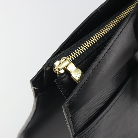 LOUIS VUITTON Epi Riviera Hand Bag Black M48182 LV Auth 197536