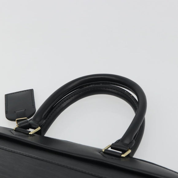 LOUIS VUITTON Epi Riviera Hand Bag Black M48182 LV Auth 197536