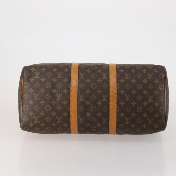 LOUIS VUITTON Monogram Keepall 50 Boston Bag M41426 LV Auth 197538A