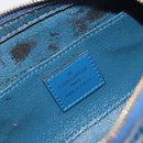 LOUIS VUITTON Epi Dauphine PM Pouch Blue M48445 LV Auth 197540-9