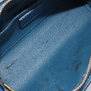 LOUIS VUITTON Epi Dauphine PM Pouch Blue M48445 LV Auth 197540-10