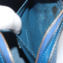 LOUIS VUITTON Epi Dauphine PM Pouch Blue M48445 LV Auth 197540-11