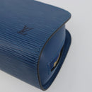 LOUIS VUITTON Epi Dauphine PM Pouch Blue M48445 LV Auth 197540-7