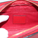 LOUIS VUITTON Epi Dauphine PM Pouch Castilian Red M48447 LV Auth 197541-9