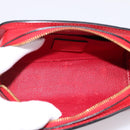 LOUIS VUITTON Epi Dauphine PM Pouch Castilian Red M48447 LV Auth 197541-10