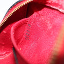 LOUIS VUITTON Epi Dauphine PM Pouch Castilian Red M48447 LV Auth 197541-12