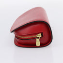 LOUIS VUITTON Epi Dauphine PM Pouch Castilian Red M48447 LV Auth 197541-3