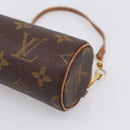LOUIS VUITTON Monogram Papillon Pouch LV Auth 197542-14