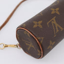 LOUIS VUITTON Monogram Papillon Pouch LV Auth 197542-17