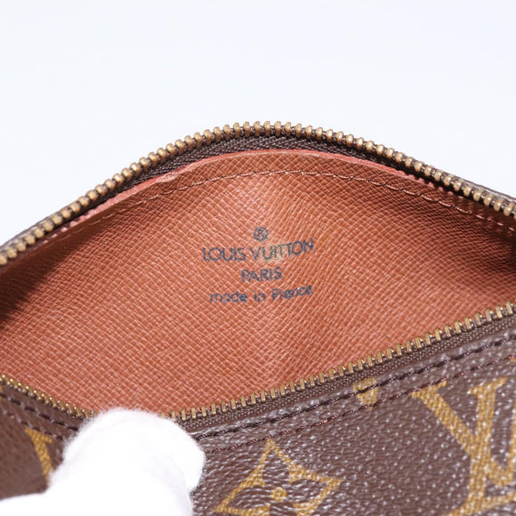 LOUIS VUITTON Monogram Papillon Pouch LV Auth 197542
