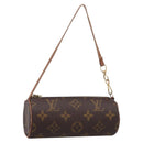 LOUIS VUITTON Monogram Papillon Pouch LV Auth 197542-1