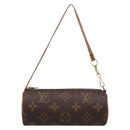 LOUIS VUITTON Monogram Papillon Pouch LV Auth 197542-13