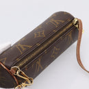 LOUIS VUITTON Monogram Papillon Pouch LV Auth 197542-6